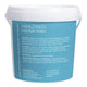 Back of 5kg tub of magnesium bath flakes showing directions and ingredients.