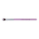 A purple blending vegan makeup brush.