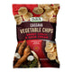 Bag of sweet chilli and sour cream flavoured vegan vegetable chips.