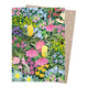 Greeting card made of recycled paper featuring illustrations of botanicals by Claire Ishino.