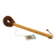 A coconut fibre toilet brush.