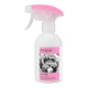 Front of spray bottle of natural leave-in detangling lotion for pets.