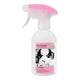 Front of spray bottle of natural hypoallergenic lotion for pets with skin issues.