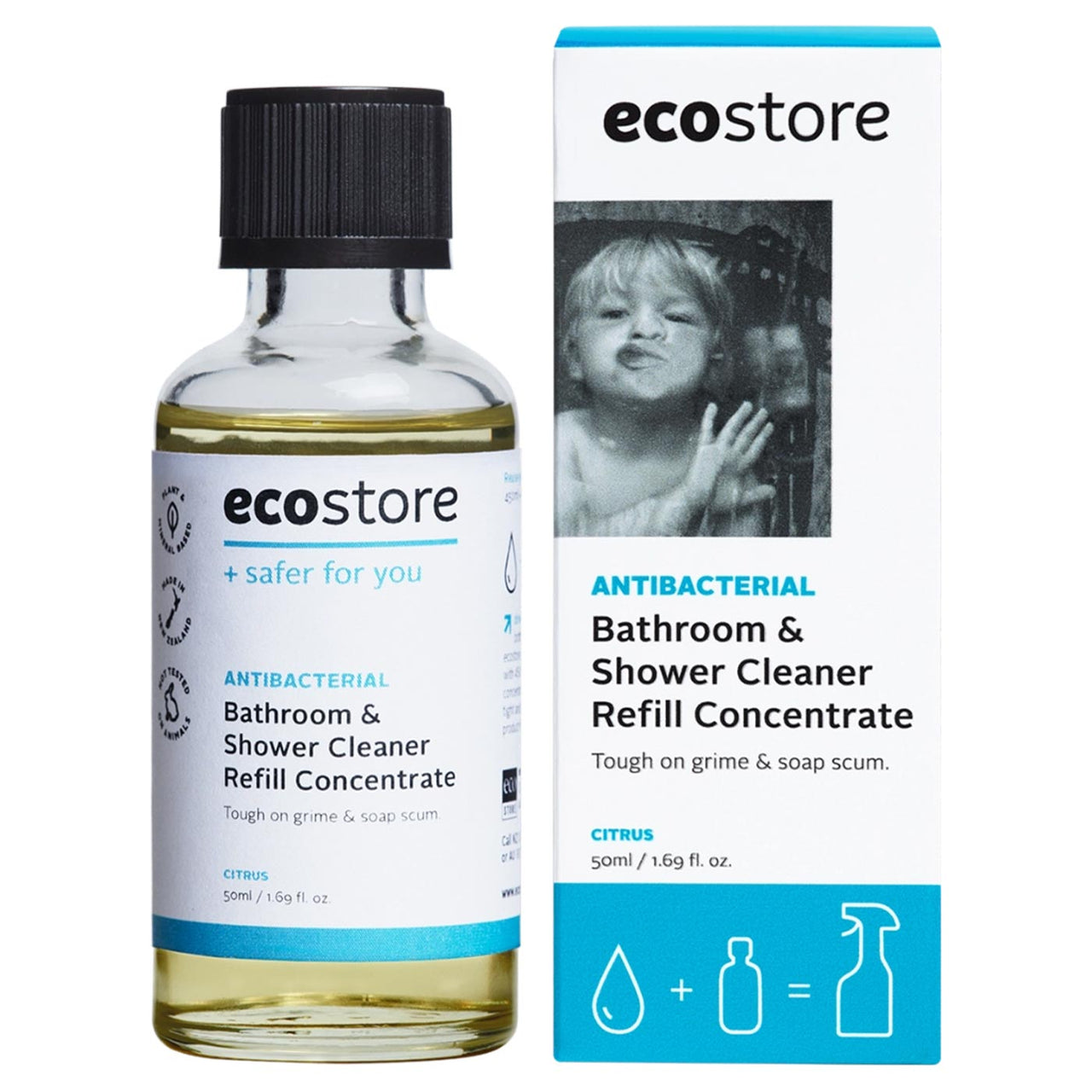 ecostore Antibacterial Bathroom & Shower Cleaner Refill Concentrate ...