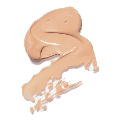 Swatch of liquid corrector makeup in the shade Tres.