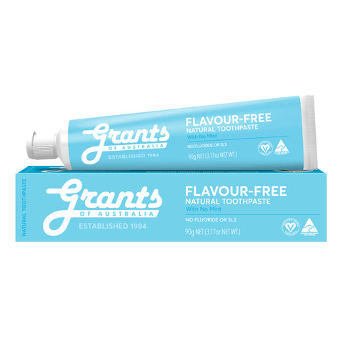 Flavour-Free Natural Toothpaste - Fluoride Free