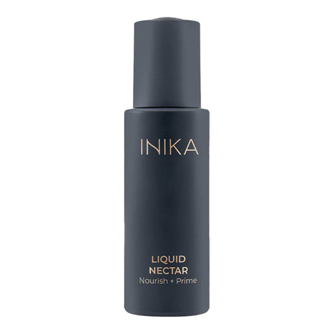 Dropper bottle of liquid nectar, a 3-in-1 oil to prime, nourish and boost glow.