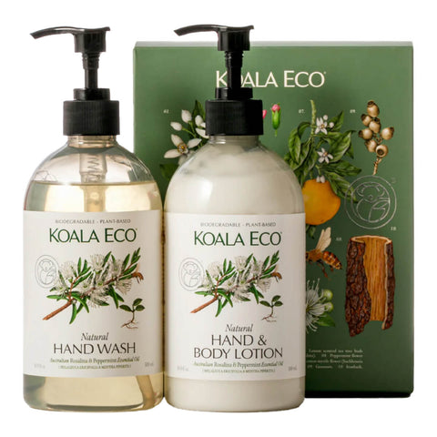 Gift Collection - Natural Hand Care, Rosalina & Peppermint