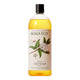 Plastic refill bottle of lemon myrtle and mandarin natural dish soap.