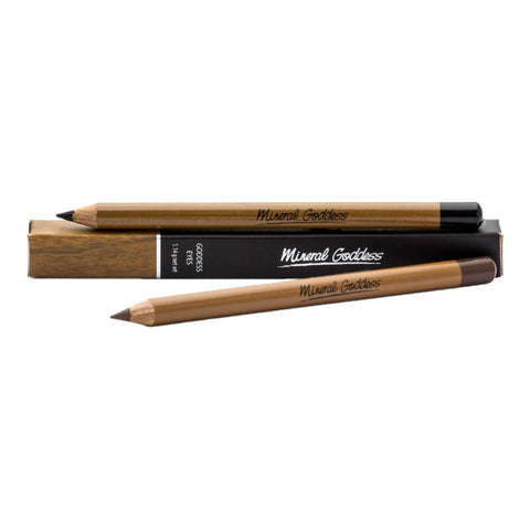 1.5g pencil of Kylie's Professional Mineral Goddess Eye Pencil, a versatile eye and lip pencil with a rich and creamy consistency.