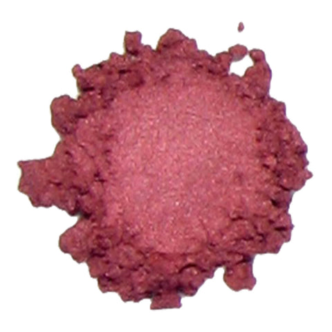 Swatch of Kylie's Professional Mineral Goddess Eyeshadow in the shade 'Diva', a dusty pink mauve colour.