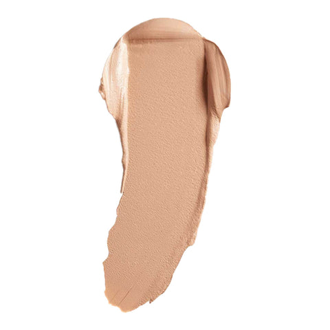 Swatch of cream foundation in the shade 'Cashmere', a light medium shade with neutral undertones.