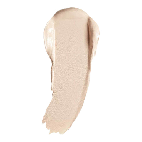 Swatch of cream foundation in the shade 'Charmeuse', a pale shade with neutral undertones.