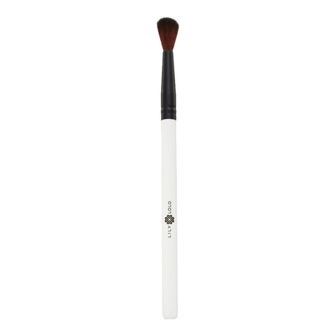 Vegan eye blending makeup brush with soft, fluffy and oval shaped bristles ideal for applying eyeshadows.