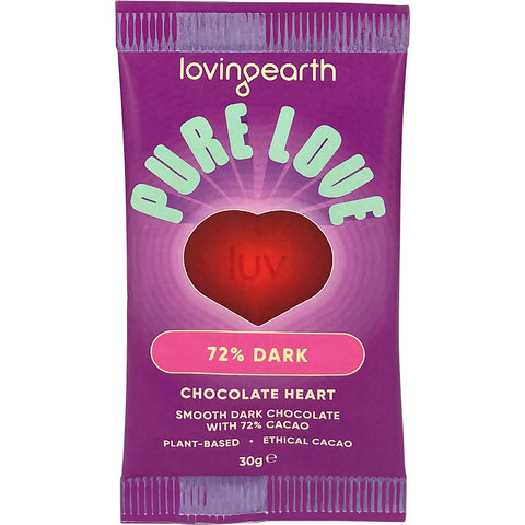 Pure Love - 72% Dark Chocolate Heart