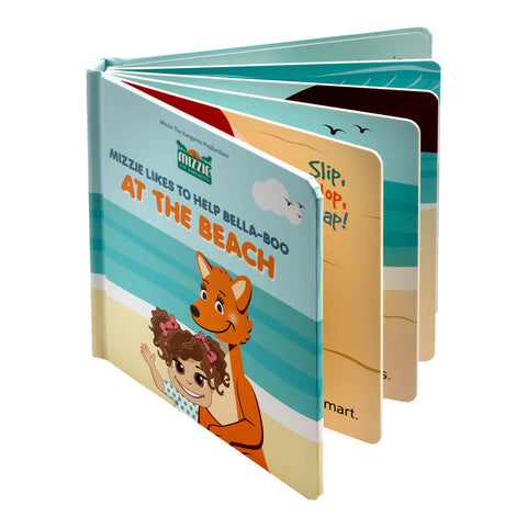 'At The Beach' Interactive Baby Book