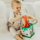 Child playing with Mizzie The Kangaroo Musical Hop Out Mizzie - Music Box is a classic, fun, and developmental toy with numerous learning benefits. Also known as a ‘Jack in the Box,’ this toy helps babies learn timing and anticipation.