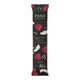 40g bar of Pana Organic Snack Bar in Dark Choc, Cherry & Coconut flavour, a blend of desiccated coconut and plump dried cherries smothered in rich, dark chocolate. Certified vegan, gluten free, and organic.