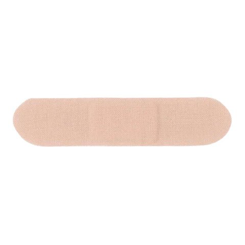 PATCH Natural Bamboo Bandage, made of organically sourced and mechanically-pulped bamboo fabric with a double layered pad. The bandage has a skin-toned colour.