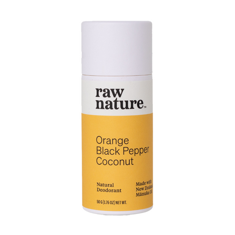 Natural Deodorant - Orange & Black Pepper