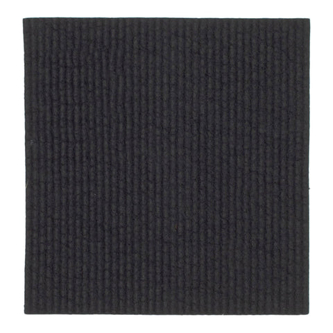 Dark grey organic dyed compostable sponge cloth.