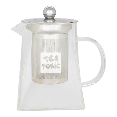 Square Glass Tea Pot