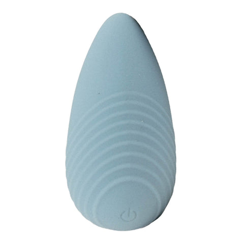 Viola Green Eros Palm Vibrator in Stone colour, a small, palm-sized vibrator. Powerful vibrations, effortlessly controlled with a single button. Its grip-friendly design ensures a comfortable and pleasurable experience. Its discreet size also makes it the perfect travel buddy. It's crafted from sustainable materials, such as super silky body-safe silicone and is designed to combine sophistication with eco-consciousness, making it the perfect companion for sustainable pleasure seekers.