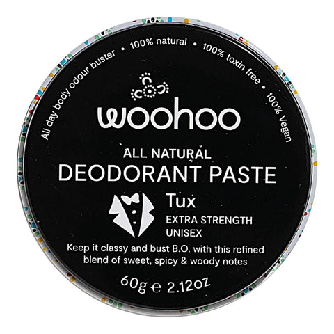 All Natural Deodorant Paste Tin - Tux